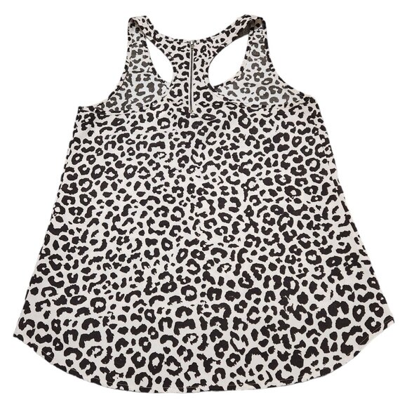 ❤️2/$18 Ambiance Apparel Animal Print Racerback Tank Top Sleeveless S - Picture 2 of 7